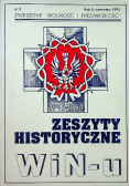Zeszyty Historyczne WIN u Nr 3