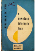 O dowodach istnienia Boga