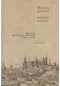 Historia filozofii Meandry kultury