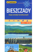 Bieszczady Mapa atrakcji turystycznych