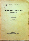 Historja filozofji w zarysie 1927 r.