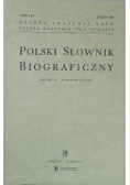 Polski Słownik Biograficzny Zeszyt 209