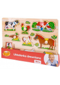 Układanka drewniana Nowe