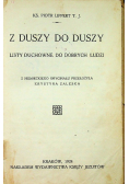Z duszy do duszy Listy duchowe do dobrych ludzi 1928 r.