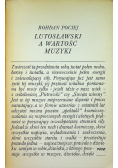 Lutosławski a wartość muzyki