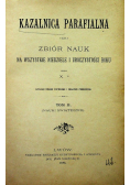 Kazalnica parafialna tom 2 1888 r.