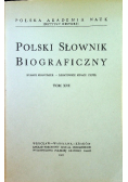 Polski słownik biograficzny Tom XVI