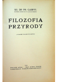 Filozofia przyrody 1910 r.