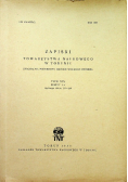 Zapiski Towarzystwa Naukowego w Toruniu