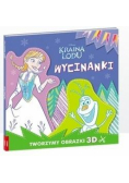 Kraina Lodu. Wycinanki. Tworzymy obrazki 3D