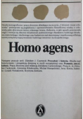 Homo agens