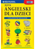 Angielski dla dzieci z kolorowymi naklejkami