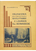 Objawienia Najświętszej Maryi Panny w Lourdes 1935 r.