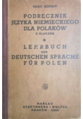Podręcznik języka niemieckiego dla Polaków 1940 r.