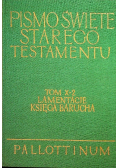 Pismo Święte Starego Testamentu Tom X część 2