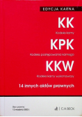 Kodeks karny Kodeks postępowania karnego. Kodeks karny wykonawczy 13 innych aktów prawnych