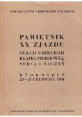 Pamiętnik XX Zjazdu sekcji chirurgii klatki piersiowej serca i naczyń