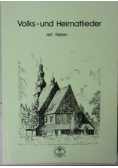 Volks - und Heimatlieder mit Noten
