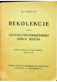 Rekolekcje dla czcicieli najświętszego Serca Jezusa 1931 r