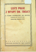 Listy Polki z Wyspy Św Trójcy 1927 r.