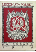Legionista polski kalendarz naczelnego komitetu narodowego 1916 r.