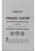 Pieniądze Piastów reprint 1847 r