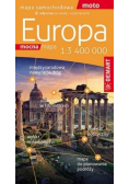 Europa mapa samochodowa 1:3400 000
