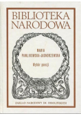 Pawlikowska Jasnorzewska Wybór poezji
