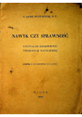 Nawyk czy sprawność 1939 r.