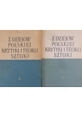 Z dziejów polskiej krytyki i teorii sztuki Tom I i II