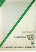 Wybrane Konstrukcje Stalowe Część  I