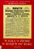 Walka o ziemię w Rosji w 1917 roku