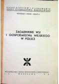 Zagadnienia Wsi i Gospodarstwa Wiejskiego w Polsce 1938 r.