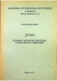 Judo nowa technika i metodyka nauczania oraz profilaktyka uszkodzeń w okresie wstępnym