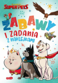 DC Liga Super-Pets Zabawy i zadania z naklejkami