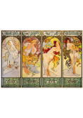 Puzzle 1000 Cztery sezony, Alfons Mucha, 1900