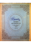 Sonety Adama Mickiewicza Reprint z 1826 r.