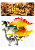 Dinozaury figurki 4szt