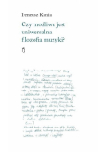Czy możliwa jest uniwersalna filozofia muzyki?