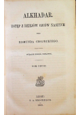 Alkhadar ustęp z dziejów ojców naszych Tom 2 1869 r.