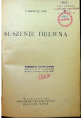 Suszenie drewna