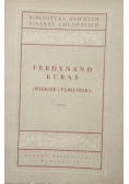Ferdynand Kuraś Wiersze i pamiętniki