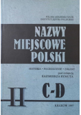 Nazwy Miejscowe Polski Tom II