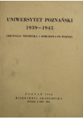 Uniwersytet Poznański 1939 do 1945   1946 r.