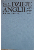 Dzieje Anglii 1485 1939 Tom II