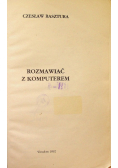 Rozmawiać Z Komputerem