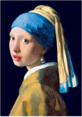 Puzzle 1000 Dziewczyna z perłą, Vermeer