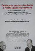 Deklaracja polsko-niemiecka o niestosowaniu przemocy