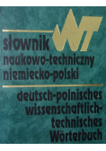 Słownik naukowo - techniczny polsko - niemiecki