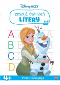 Disney Uczy Kraina Lodu Zeszyt ćwiczeń Litery